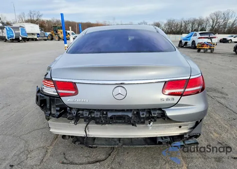 2018 Mercedes-Benz S 63 Amg z USA, uszkodzony, nr VIN WDDXJ8JB5JA033846